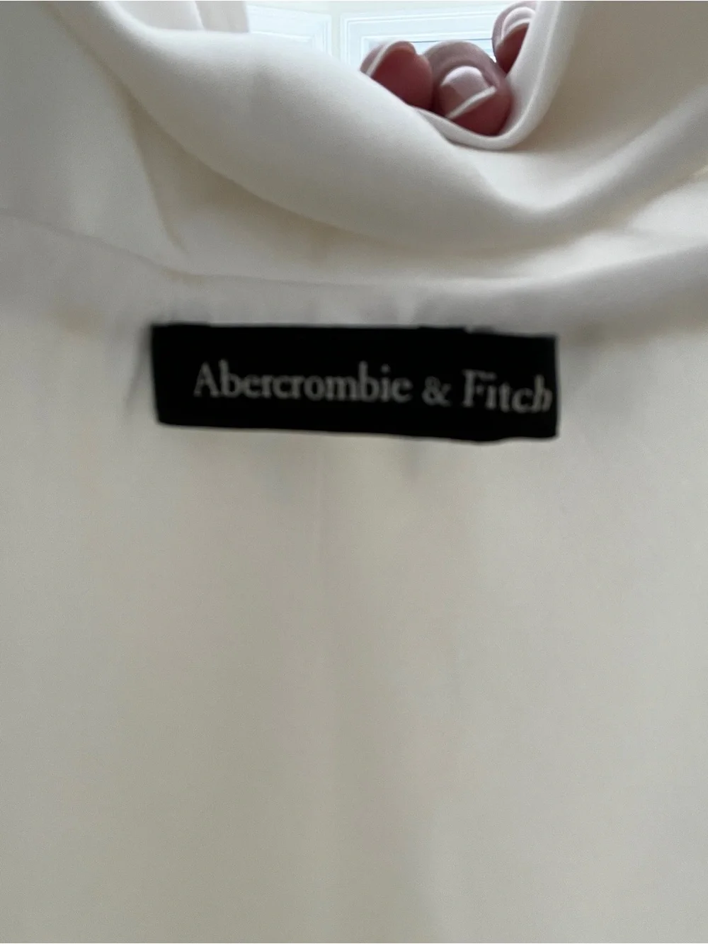 Abercrombie & Fitch Plunge Cowl Back Maxi Dress